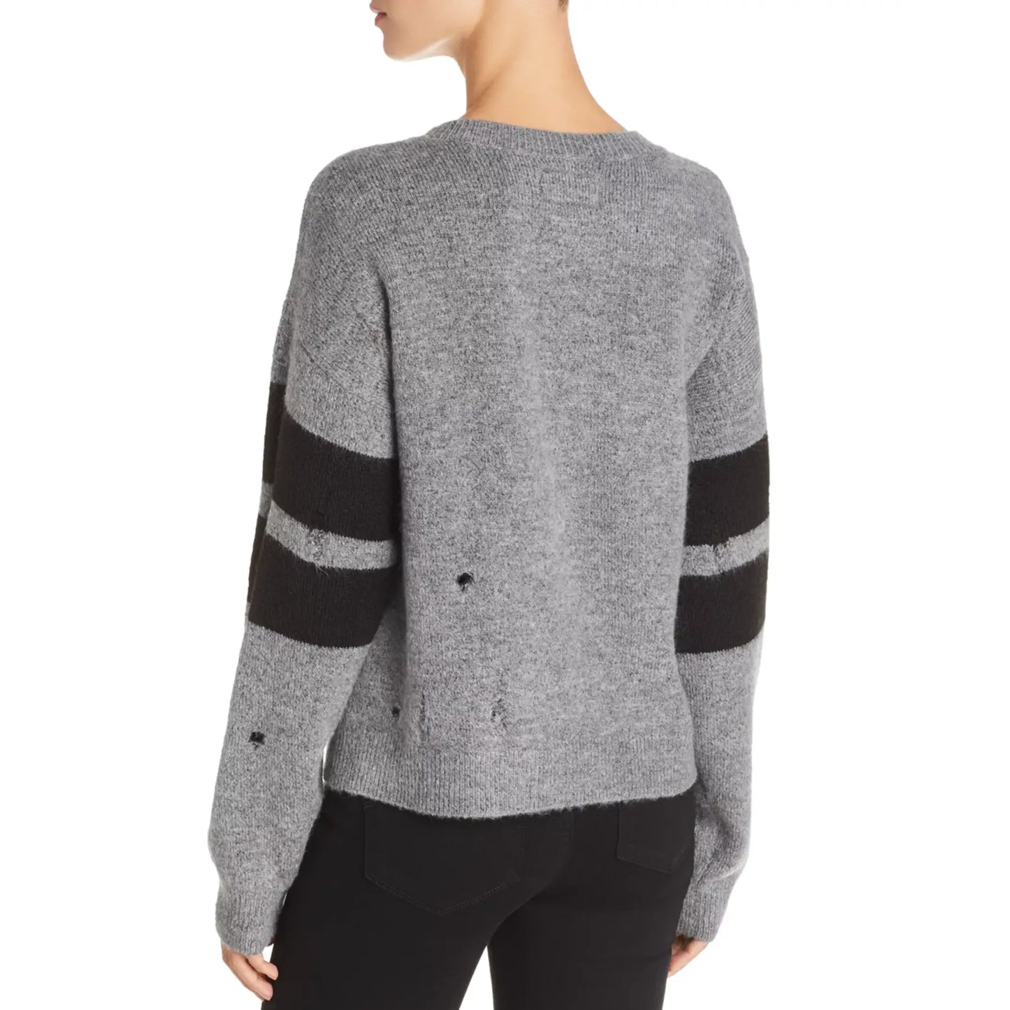 Current Elliott The Yates Distressed Sweater