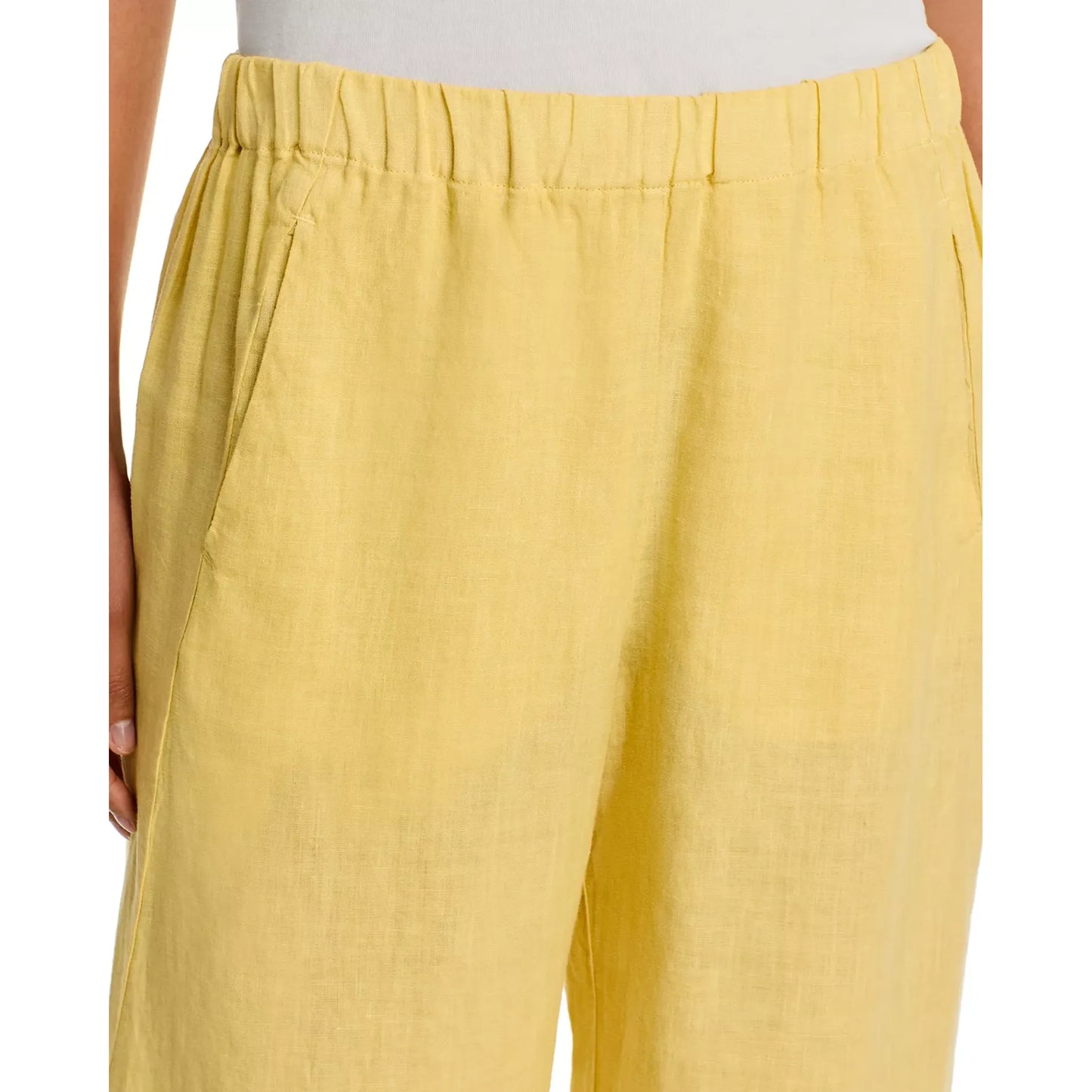 Velvet by Graham & Spencer Lola Linen Pant in Sun