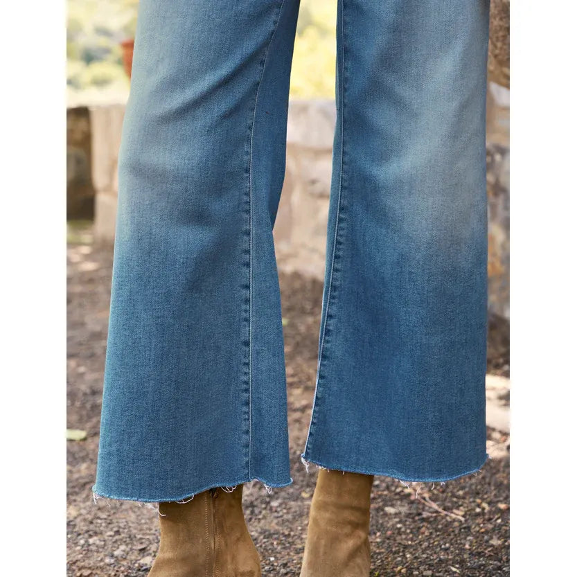 Frank & Eileen Galway Wide-Leg Jeans
