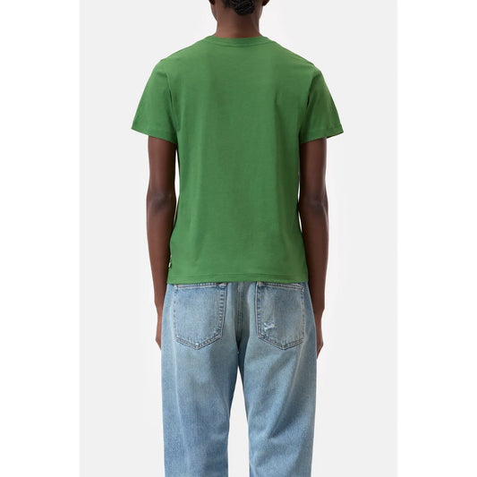 Closed T-Shirt Made of Organic Cotton in Matcha Green