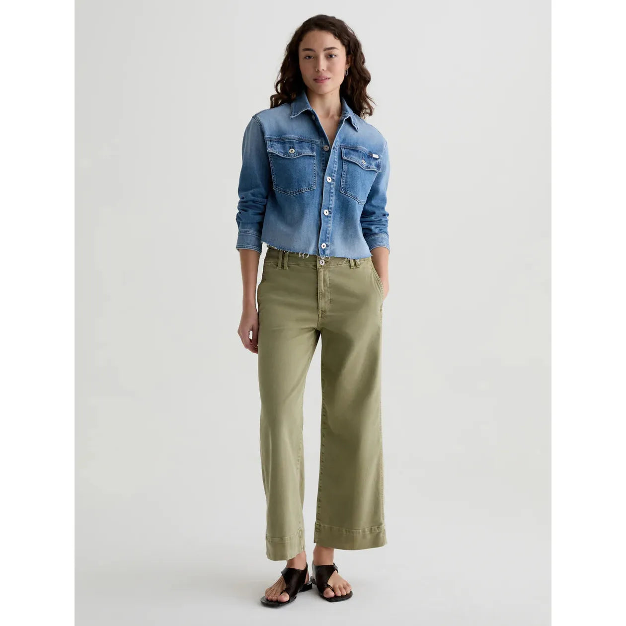 AG Jeans Valleta Utility Shirt Jacket in Abyss