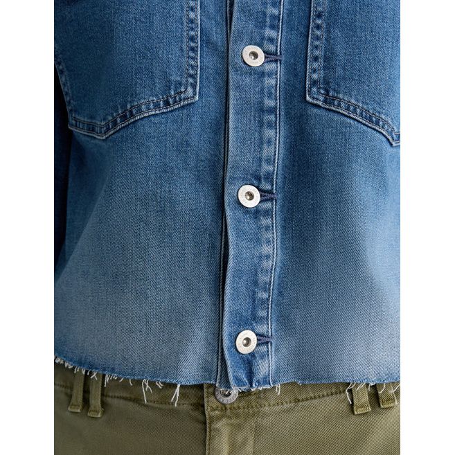 AG Jeans Valleta Utility Shirt Jacket in Abyss