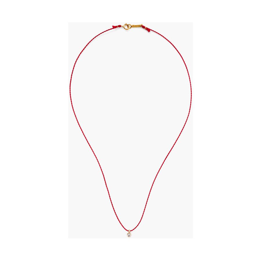 Chan Luu Este Diamond Necklace Red