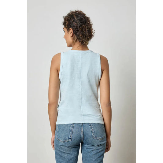 Lilla P Back Seam Tank in Spa