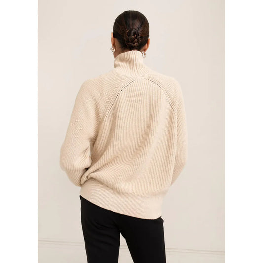 Paper Label Lauren Sweater in Vintage Oat