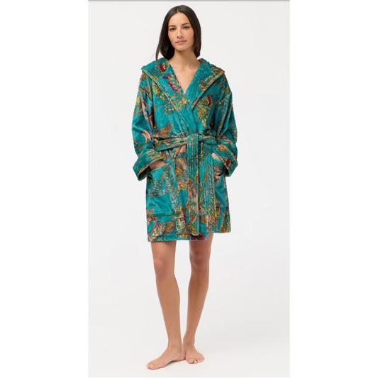Johnny Was Short Cozy Robe in Ofelia
