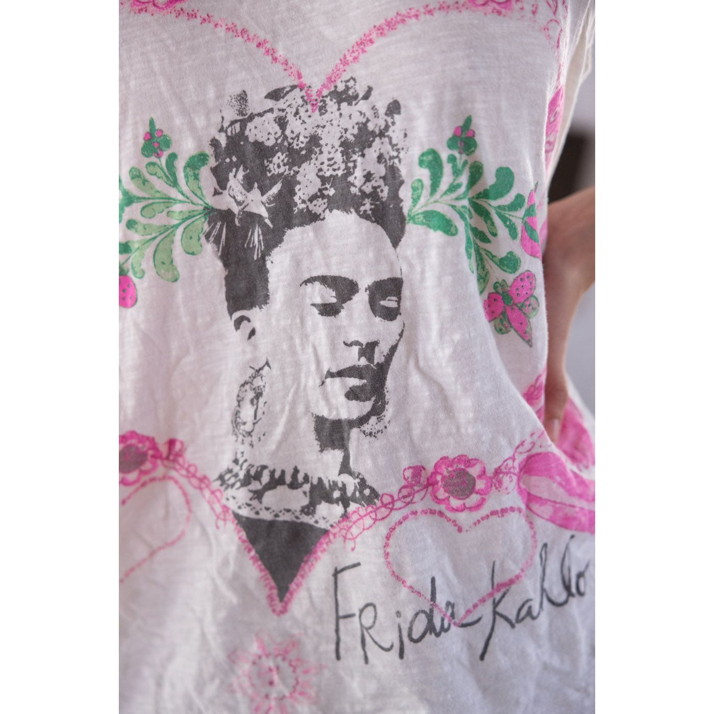 Magnolia Pearl Frida Corazón Luminoso Lana Tank in True