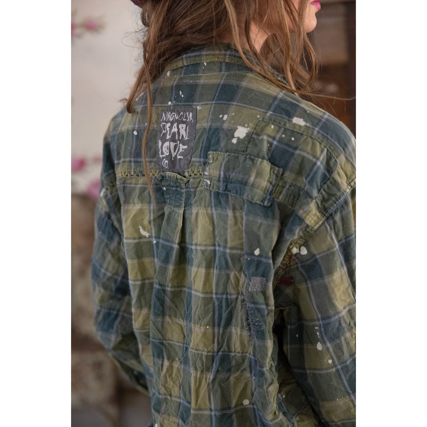 Magnolia Pearl Landes Workshirt in Uncle Joe's Plaid