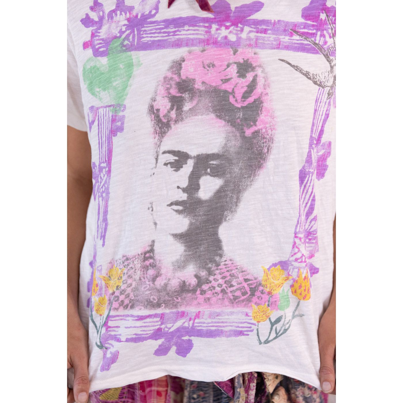 Magnolia Pearl Frida Retablo Tee in True