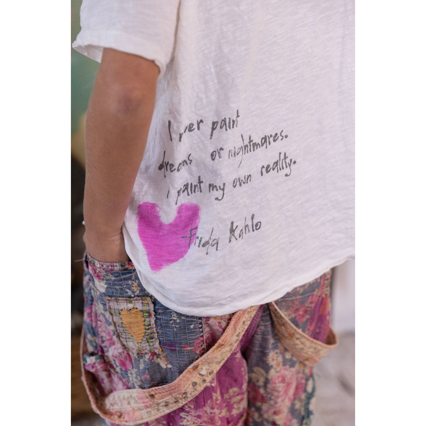Magnolia Pearl Frida Retablo Tee in True