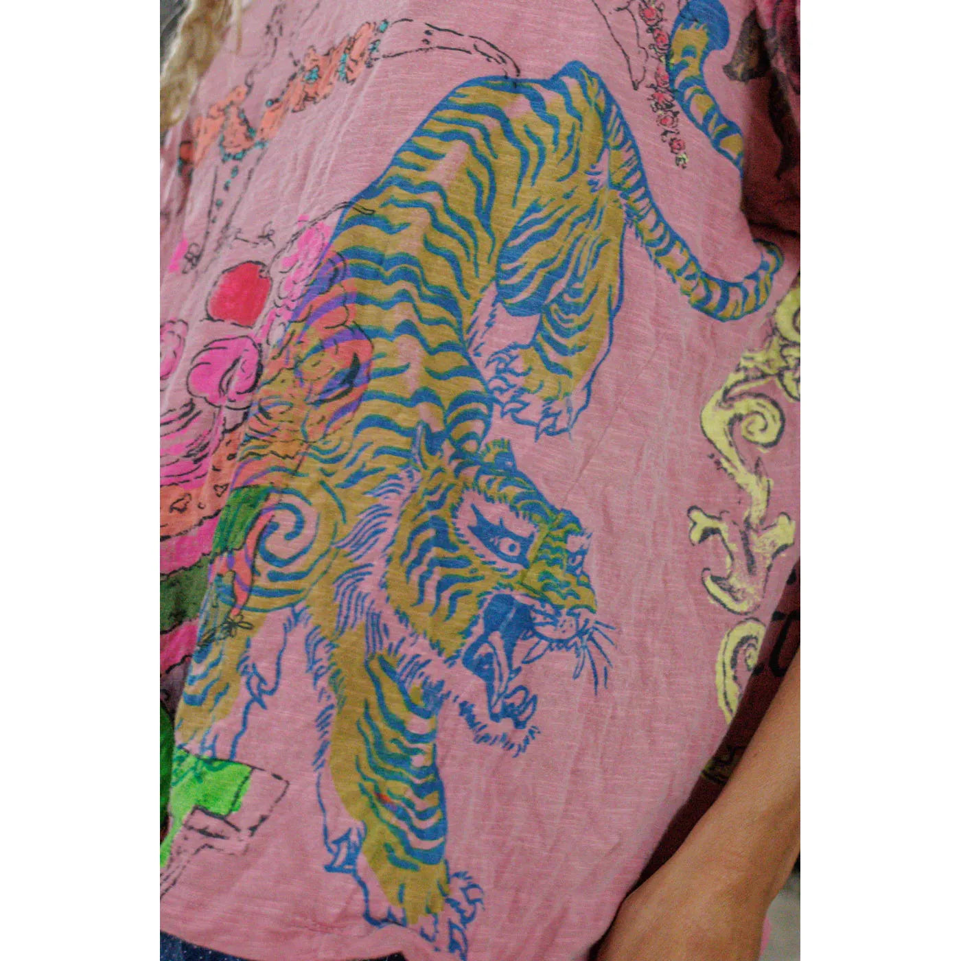 Magnolia Pearl Punk Poet Tee 2679 in I Want Candy