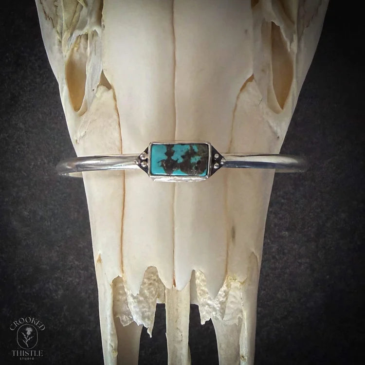 Crooked Thiste Blue Carico Lake Turquoise Bracelet