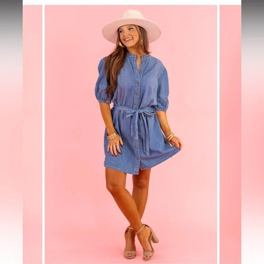 Sanctuary Hit The Scenes Shirt Dress