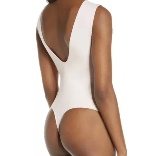 Free People Bodysuit in White