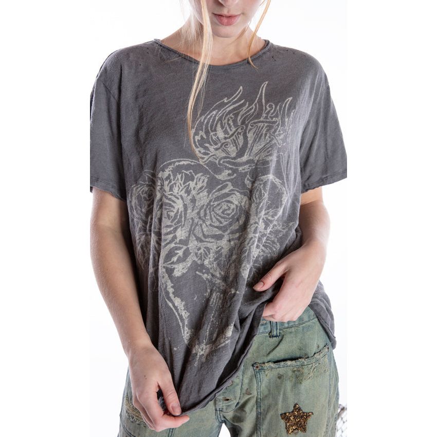 Magnolia Pearl Heart of Promise Tee in Ozzy