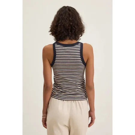 Velvet by Graham & Spencer Lua Tank in Navy