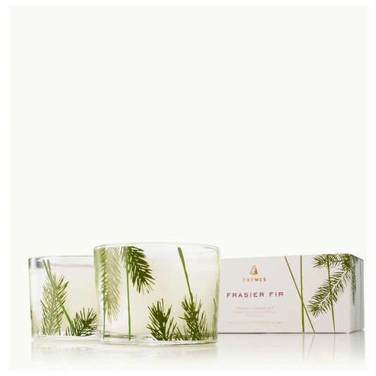 Thymes Frasier Fir Pine Needle Candle Set