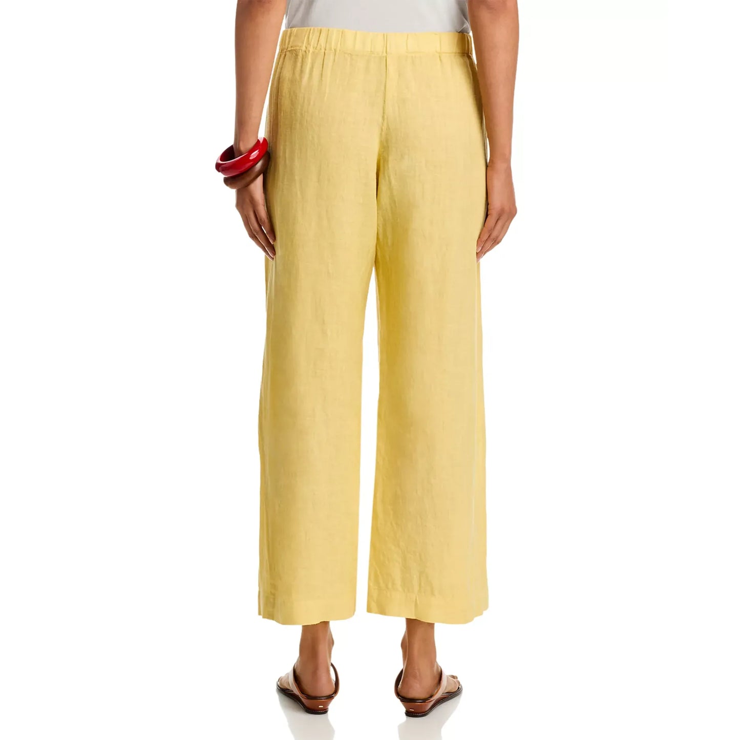 Velvet by Graham & Spencer Lola Linen Pant in Sun
