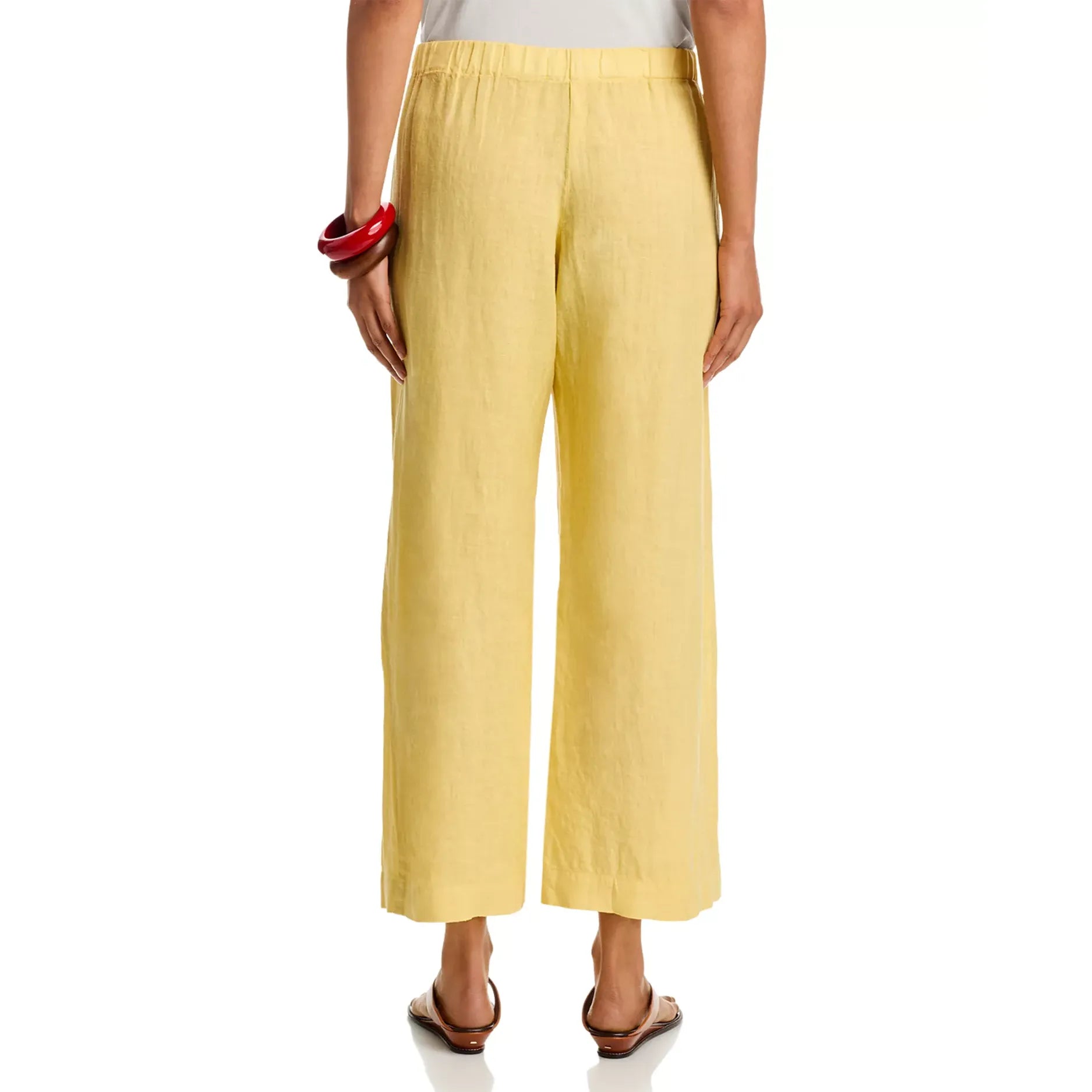 Velvet by Graham & Spencer Lola Linen Pant in Sun