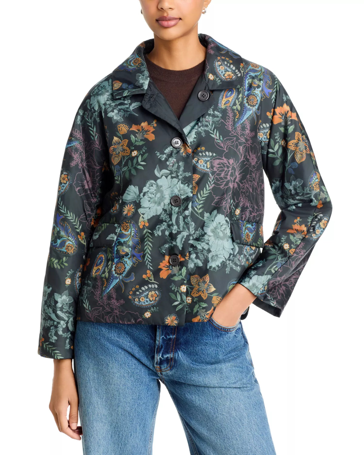 Johnny Was Lighweight Packable Reversiable Puffer