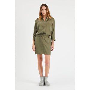 Etienne Marcel Tunic Dress in Military