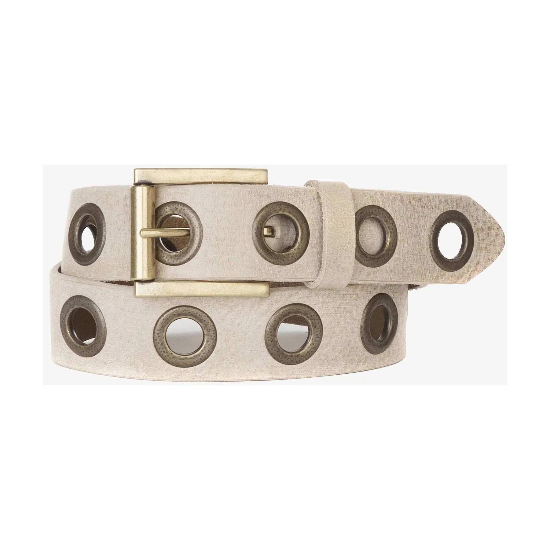 BRAVE Leather Leysa Gump Belt in Bone