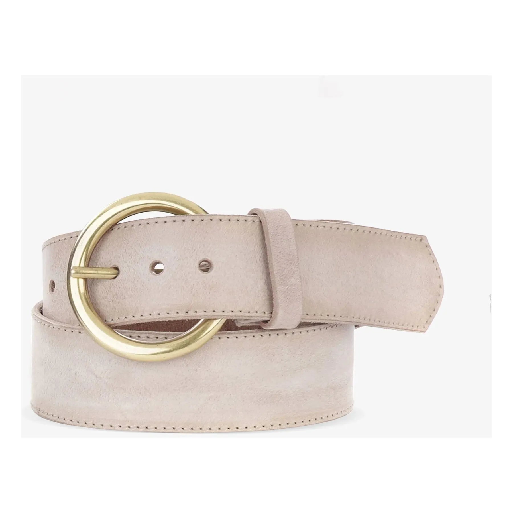 BRAVE Leather Vika Gump Belt in Bone