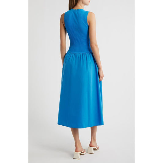 Rails Currant Sleeveless Mid Dress in French Blue