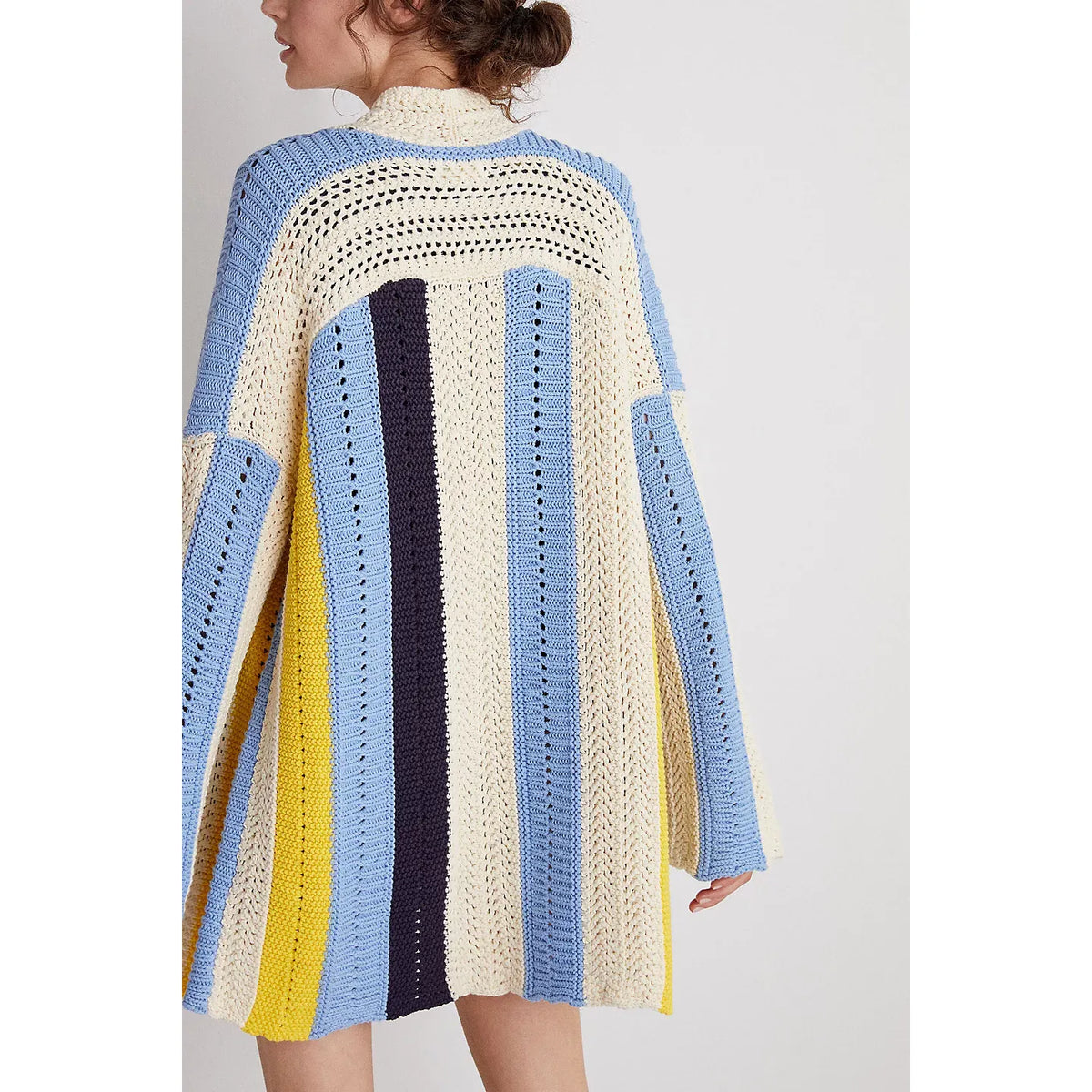 Maeve by Anthropologie Striped Longline Cardigan