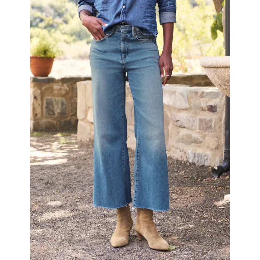 Frank & Eileen Galway Wide-Leg Jeans