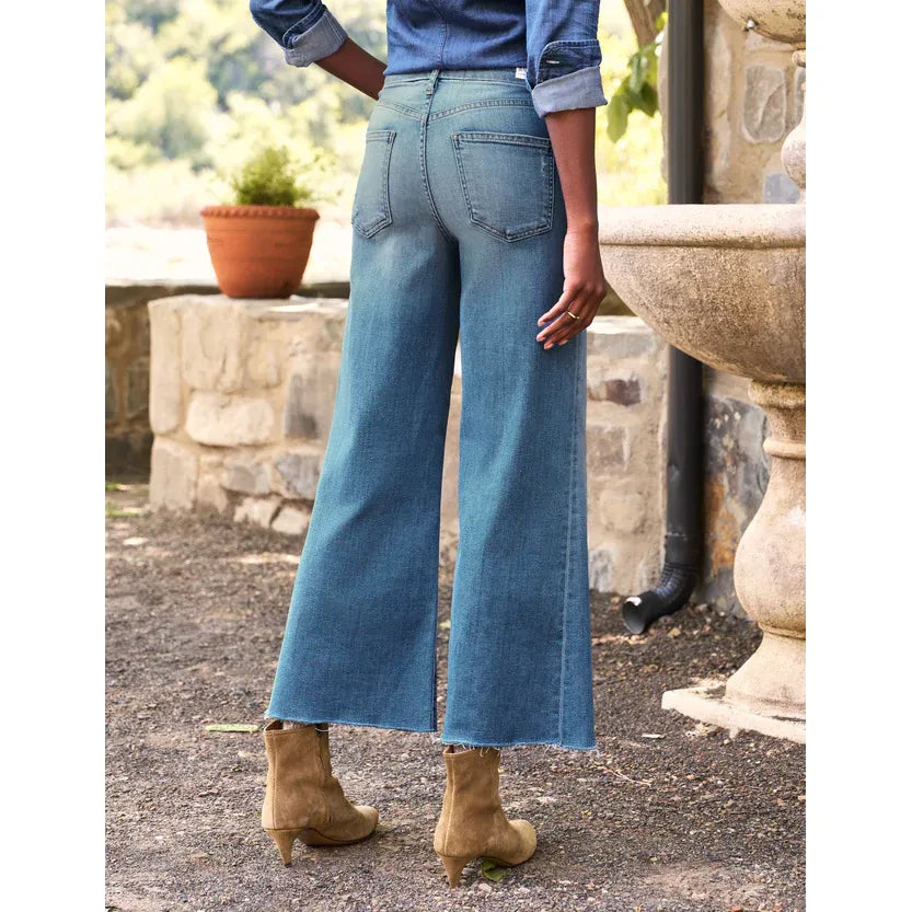 Frank & Eileen Galway Wide-Leg Jeans