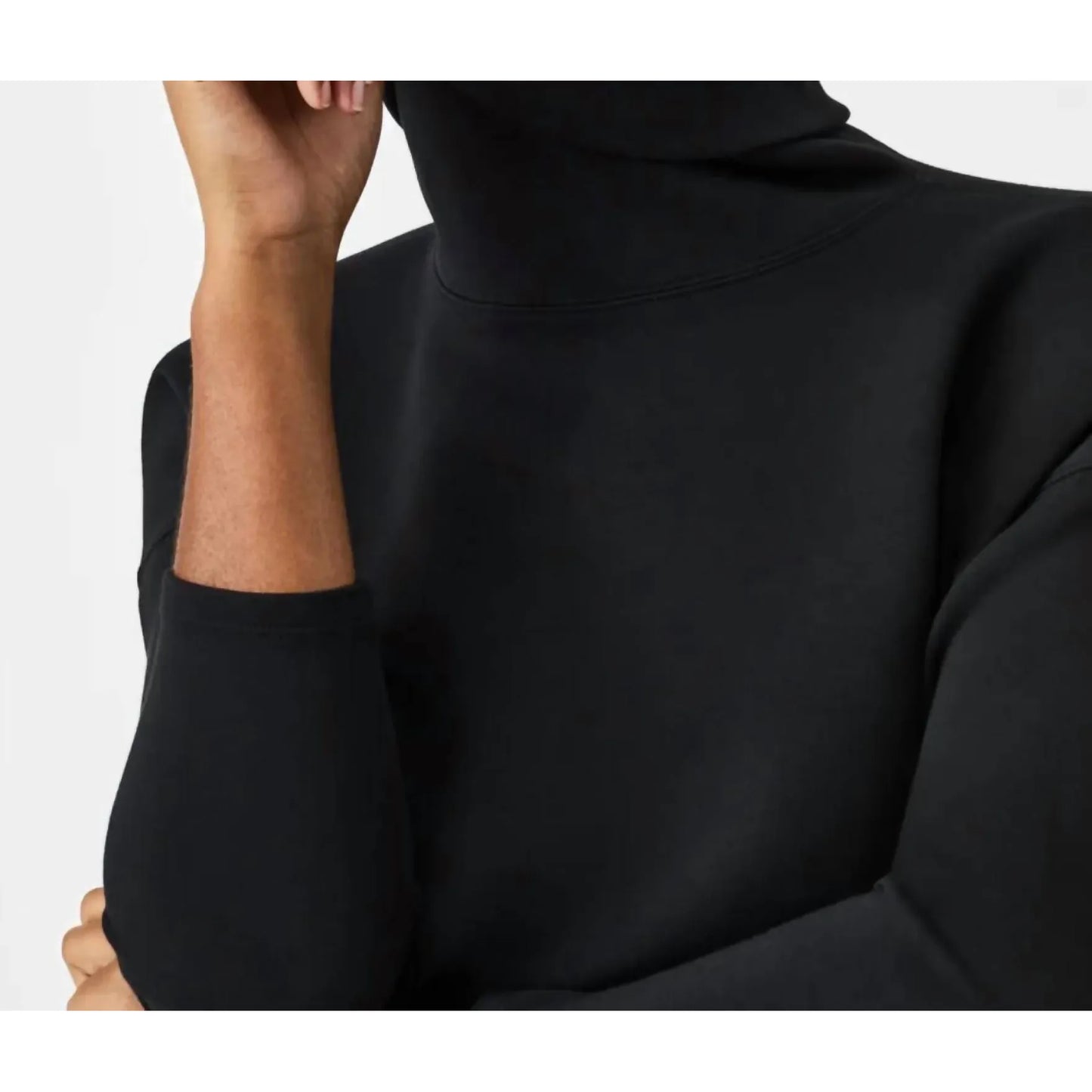 Spanx Air Essentials Turtleneck Tunic in Black