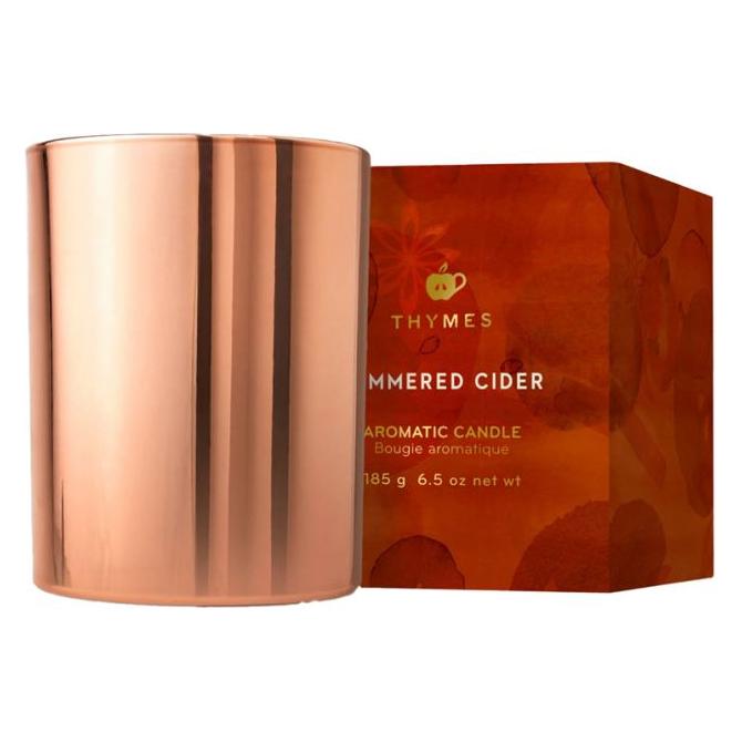 Thymes Simmered Cider Poured Candle