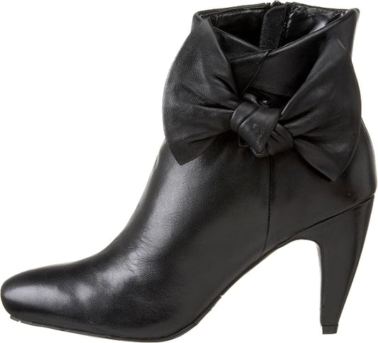 Ciao Bella Gino Ankle Boot in Black Butterskin