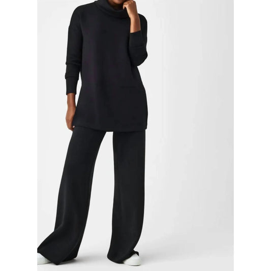 Spanx Air Essentials Turtleneck Tunic in Black