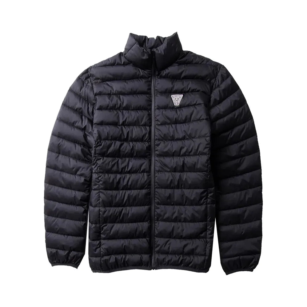 VISSLA Easy Seas Eco Puff Jacket in Black