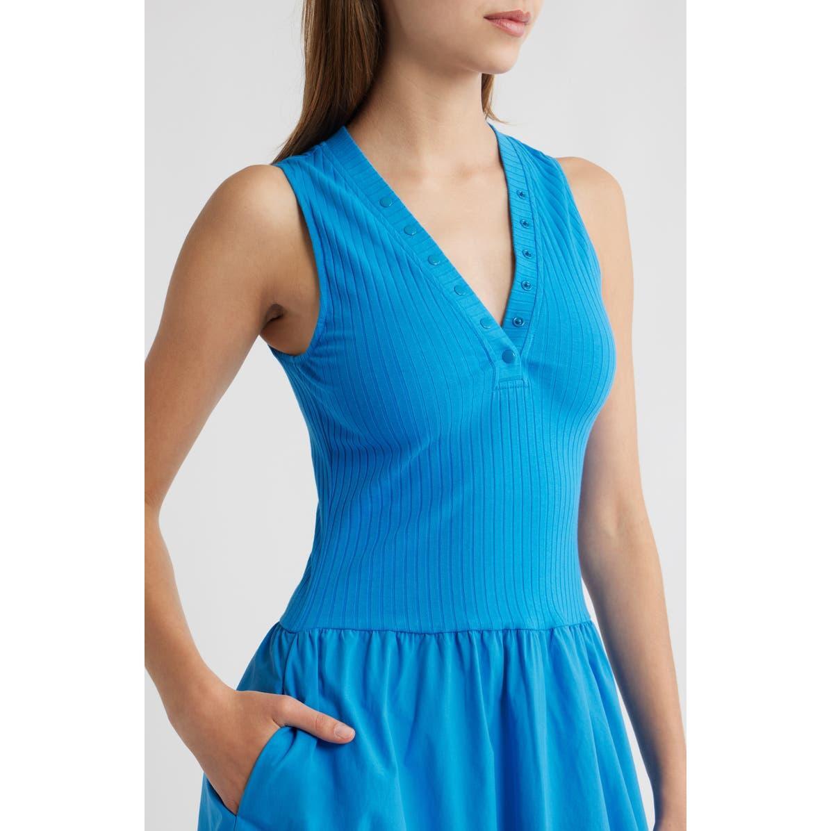 Rails Currant Sleeveless Mid Dress in French Blue