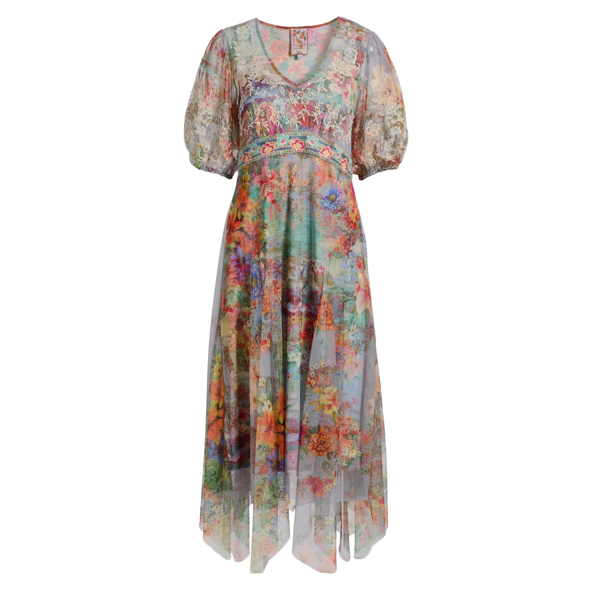 Johnny Was Sally Mesh Dress