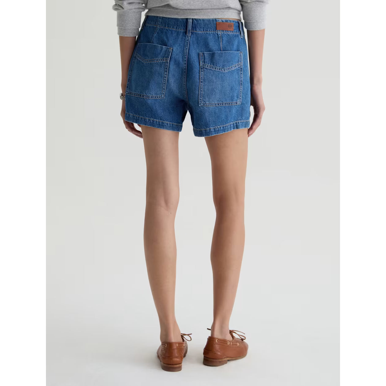AG Jeans Analeigh Short in Gold Mountain
