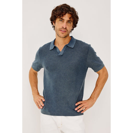  The Baker Polo Shirt in Sunwashed Navy