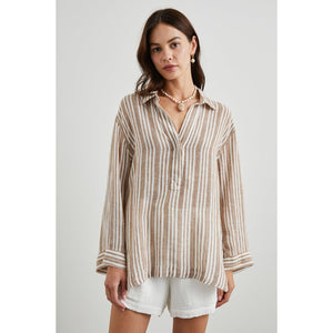 Rails Banks Top in Palo Santo Stripe