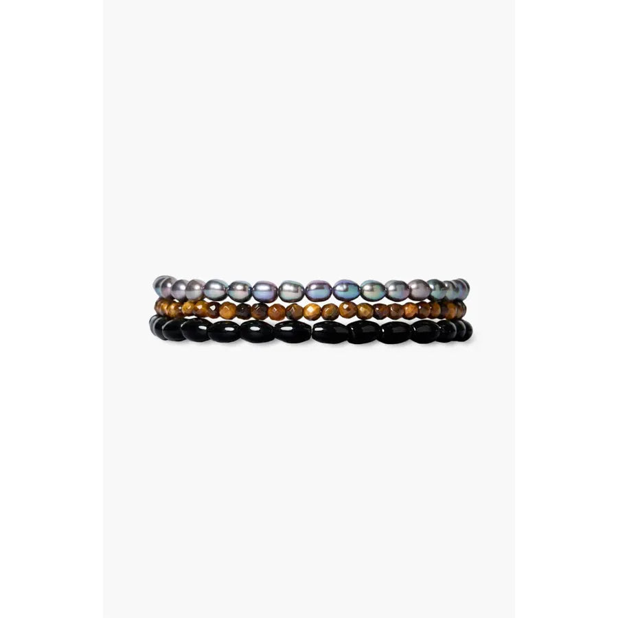 Chan Luu Demi Naked Wrap Bracelet Peacock Multi