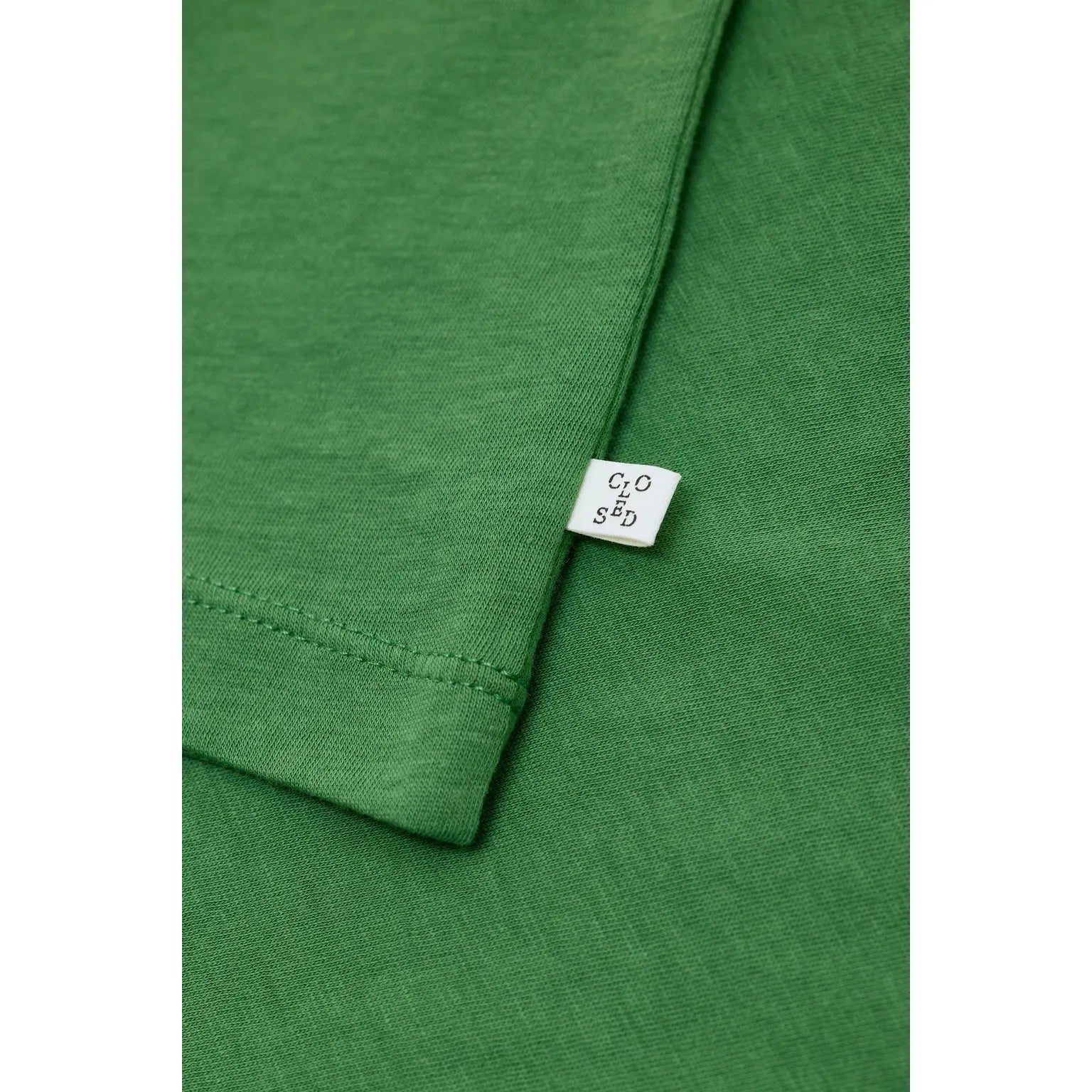 CLOSED Organic Cottong T-Shirt in Matcha Green