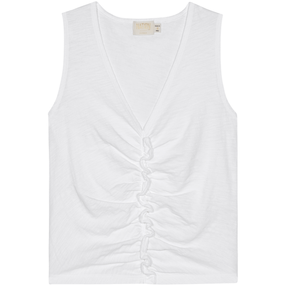 Nation Cassie Tank in Optic White