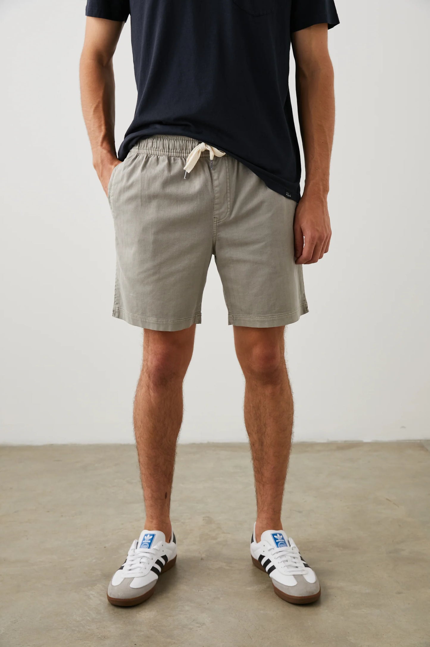 Rails Cruz Short in Washed Grey