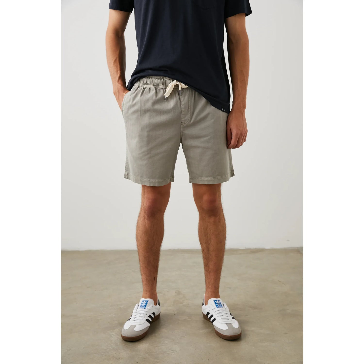 Rails Cruz Short in Washed Grey