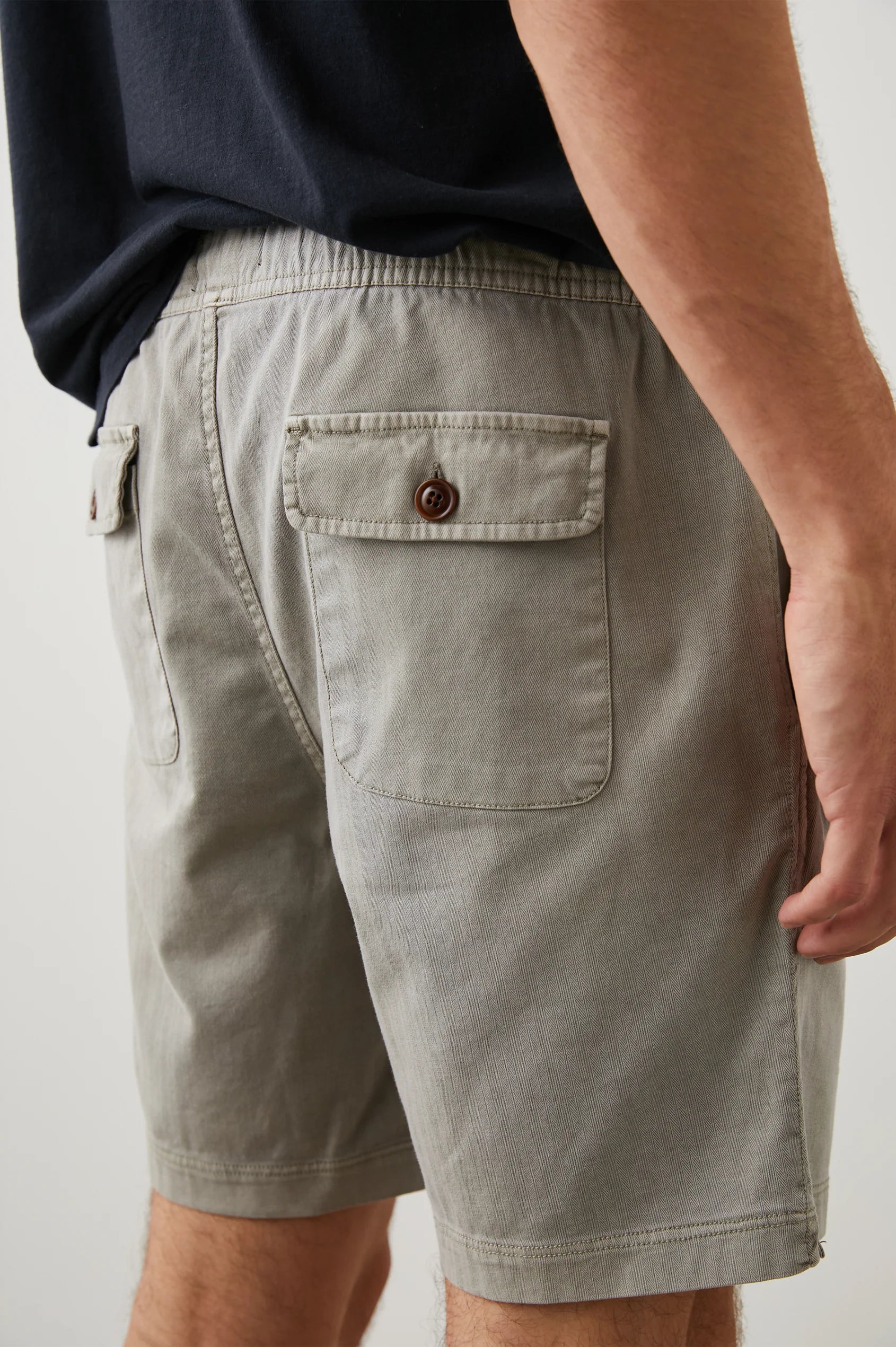 Rails Cruz Short in Washed Grey