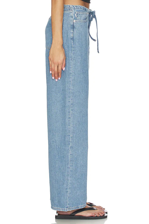 Consignment001 DL1961 Aura Sienna Low Slung Relaxed Wide Leg Jeans Size 26