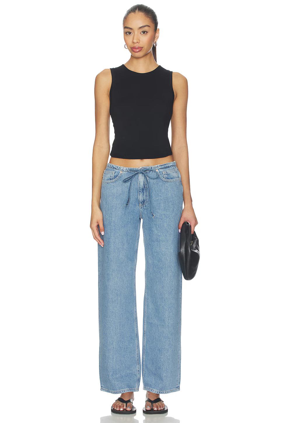 Consignment001 DL1961 Aura Sienna Low Slung Relaxed Wide Leg Jeans Size 26