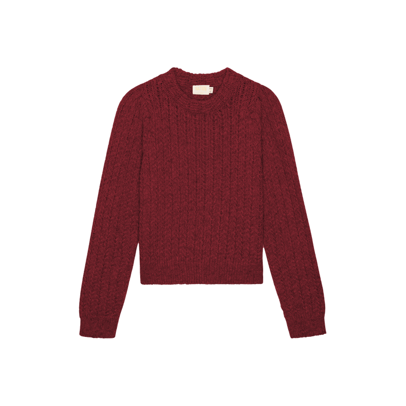 Nation Eboni Sweater in Danish Red